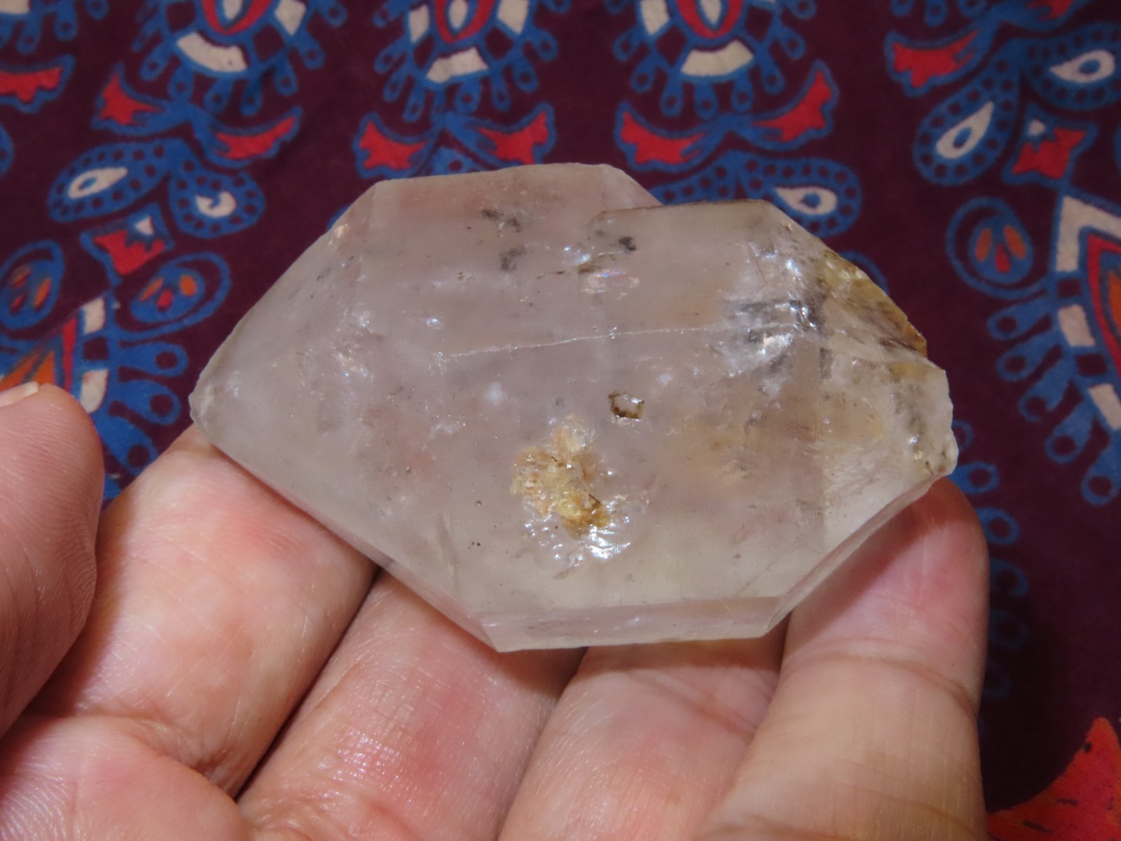 Nepal Himalayan Natural Raw Quartz Crystal Point Healing Crystal Wand (u1)