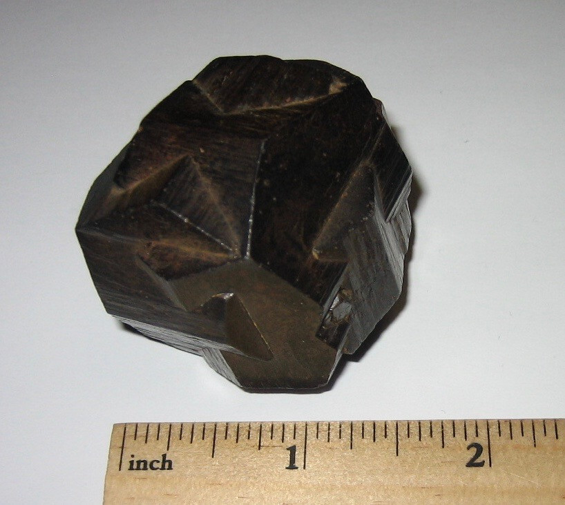 1.75″ BEAUTIFUL QUALITY NATURAL IRON CROSS STONE CLUSTER COLOMBIA ~ 157.5grams *