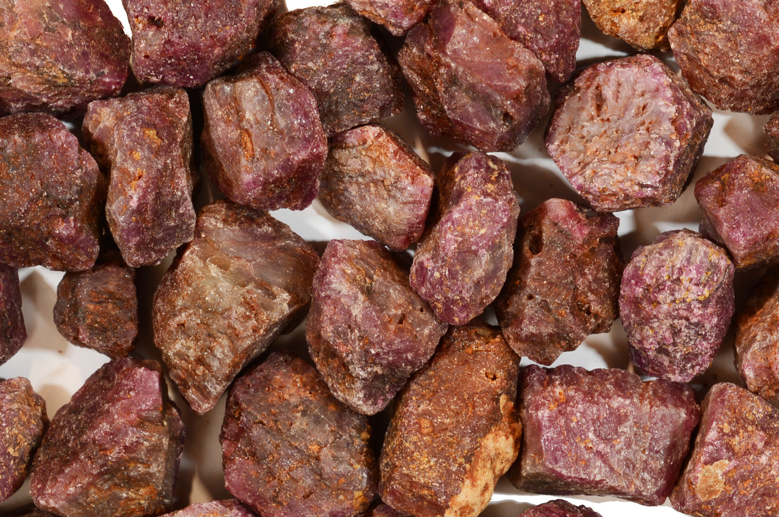 RUBY Crystal 6 Oz Bag A Grade Raw Rock Mineral Chakra Healing Reiki Gemstone