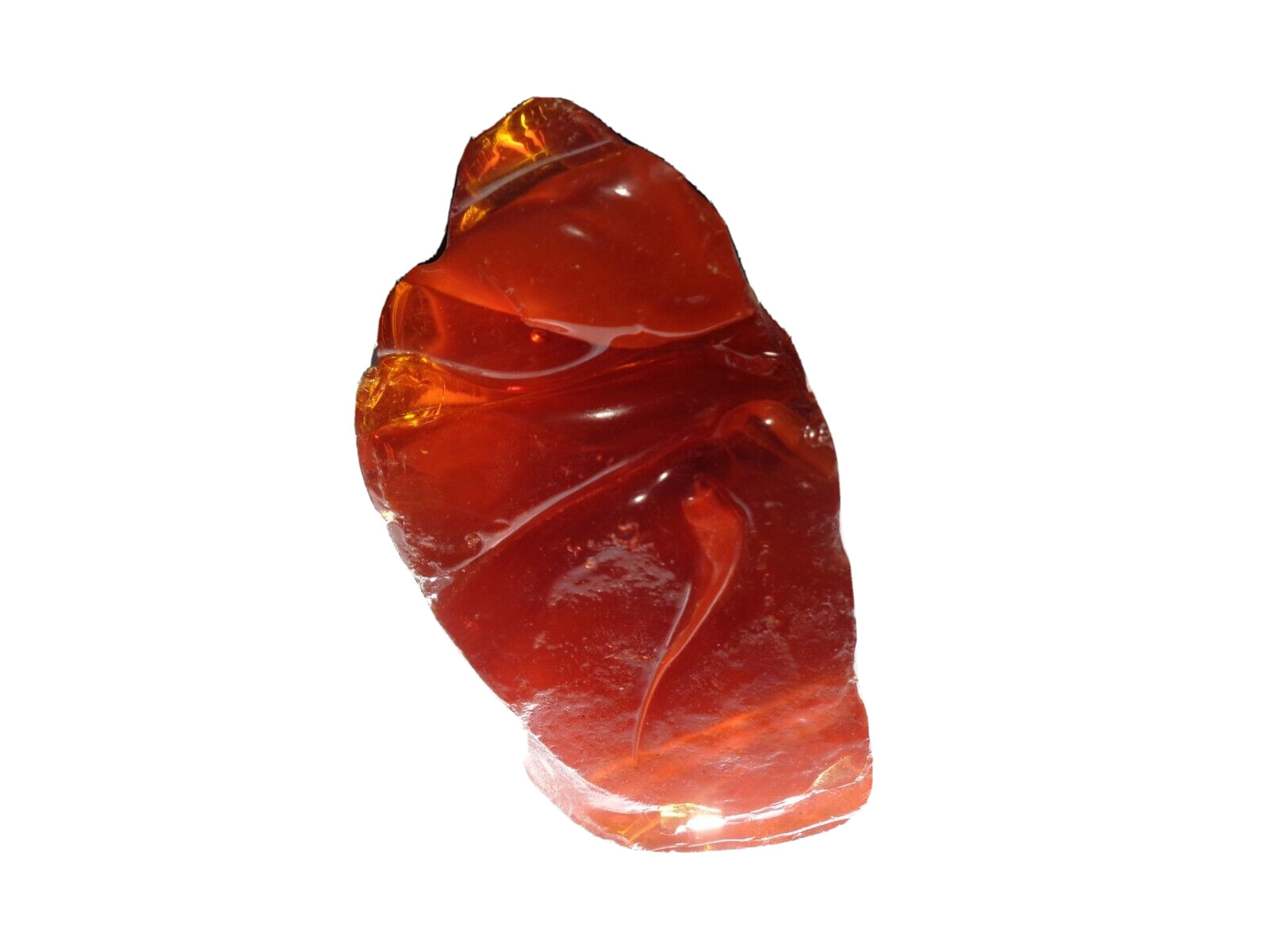 Andara Crystal Glass Sunburst Orange 500 Grams W7 Mystic Monatomic