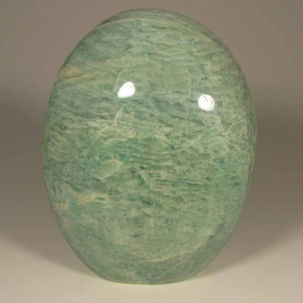 4″ AMAZONITE Polished Gemstone Freeform Standup – Madagascar – 1.5 lbs.