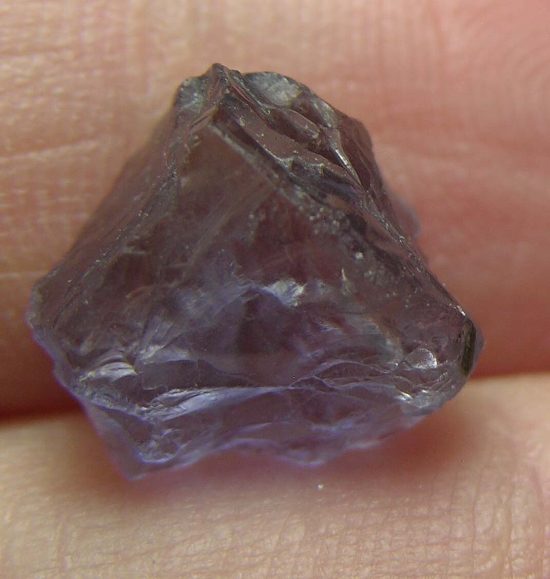 #10 Natural Africa 4.50ct Uncut Rough Blue Pleochroic iolite Specimen 0.85g 11mm