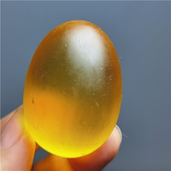 About 67g ANDARA triple vortex energy monatomic crystal egg