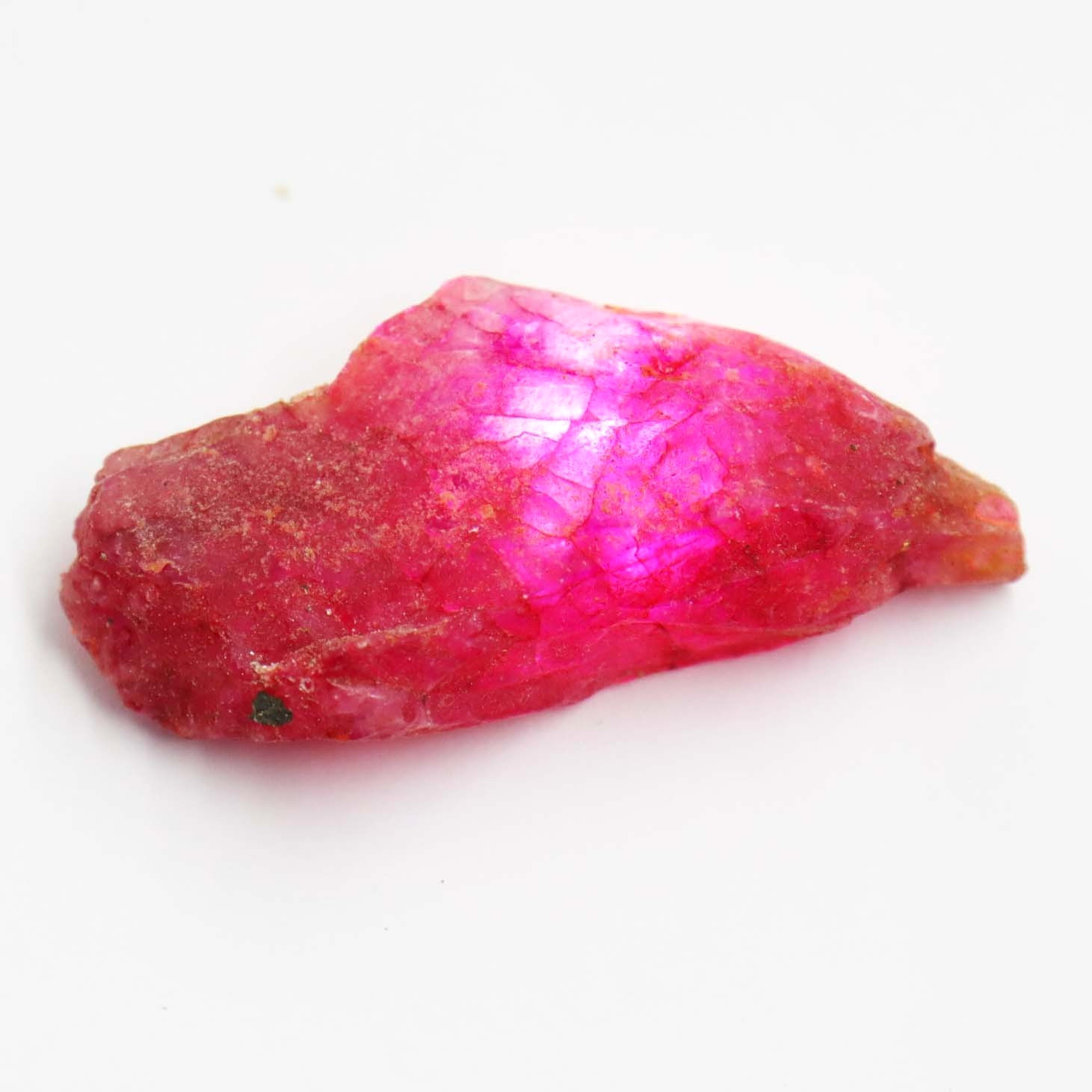 BURMA Red Ruby Rough Certified Loose Gemstone Uncut 56 CT