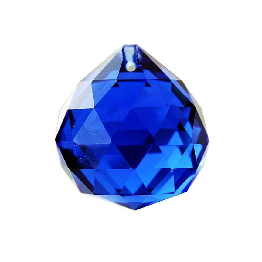 Faceted Glass Crystal Ball Prism Pendant Suncatcher Feng Shui ( 20 mm – 50 mm )