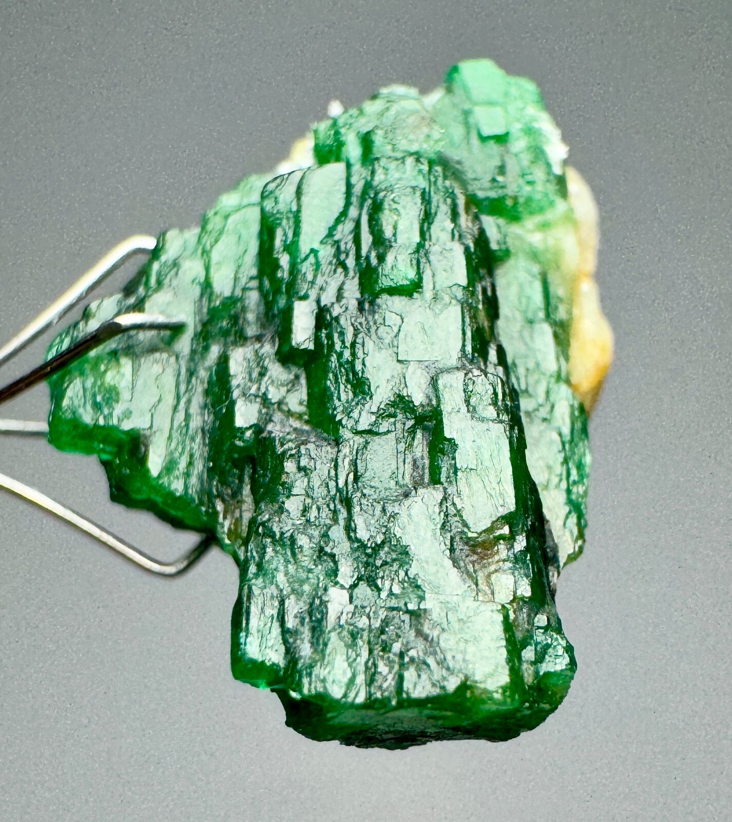 Swat Top Green Emerald Crystals Bunch On Matrix @PAK. 22 Carat