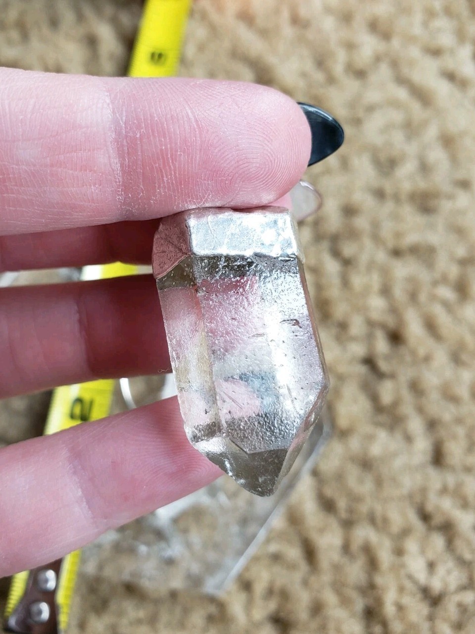 Clear Quartz Pendant, Crystals & Stones, Mineral Specimen, Metaphysical Healing
