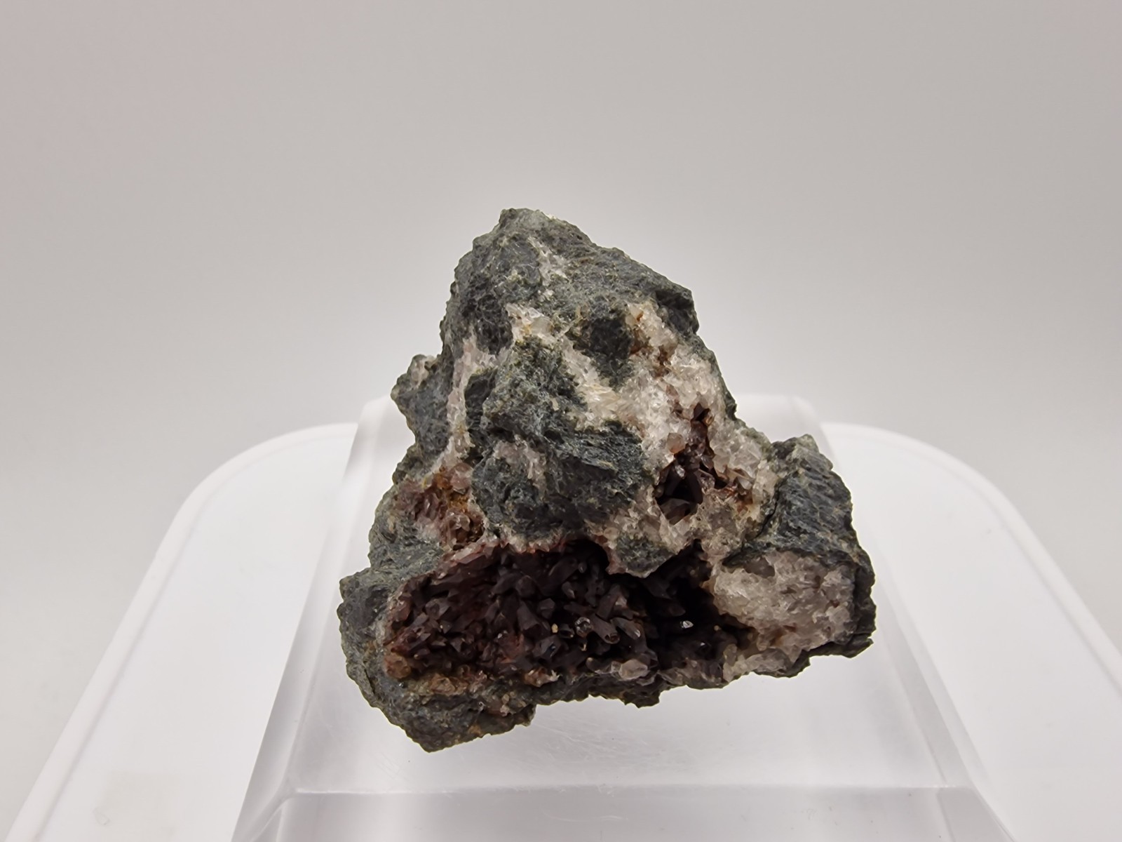 Smoky Quartz Crystals From Ställberg Mines , Strasså , Örebro län , Sweden