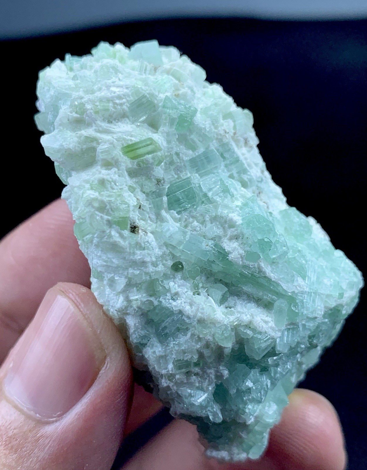 Natural Tourmaline Crystals Specimen From Afghanistan 50 Grams