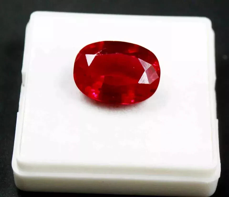 eBay Clearance Offer 8.40 Ct Natural Red Ruby Unique For Anniversary Gift