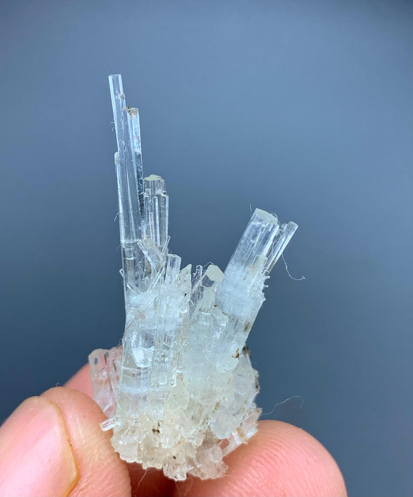 15 Carat Aquamarine Crystal Bunch Specimen From Skardu Pakistan