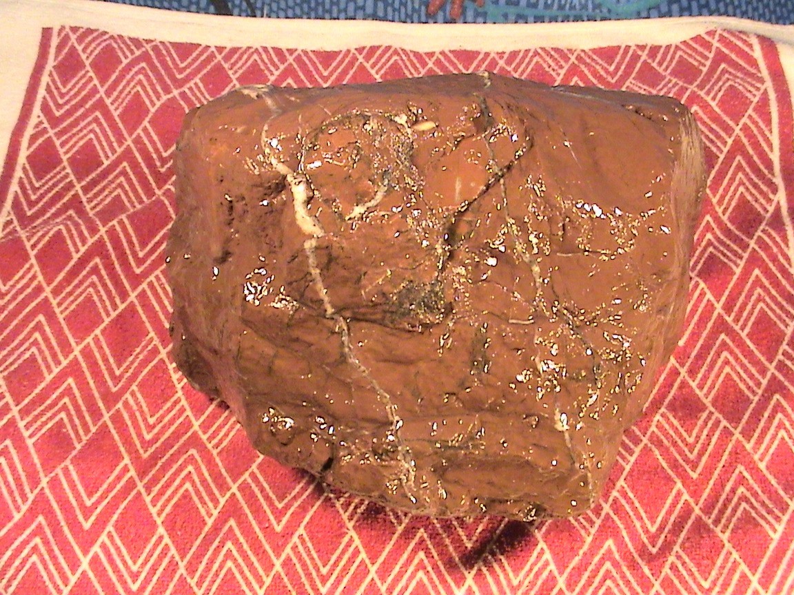 Solid Rough Red Chalcedony Jasper Agate, Lapidary Rock, 20 LBS, 13 OZ, #R374