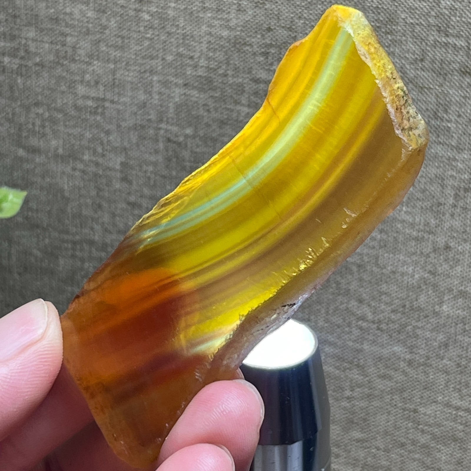 Fluorite stone – Polished Rainbow Fluorite Stone Slab home decor 60g E3964