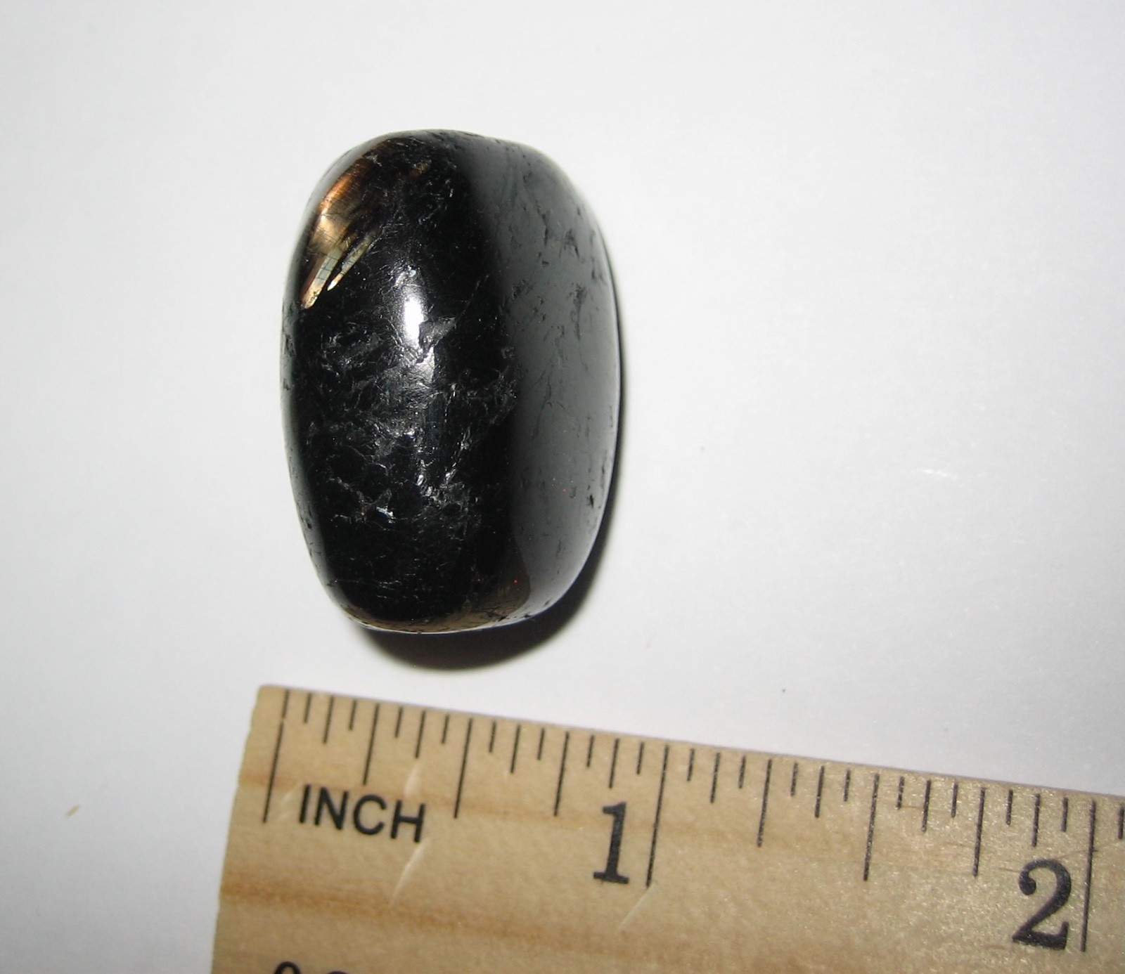 1.2″ RARE TUMBLED POLISHED AUTHENTIC NUUMMITE STONE FROM GREENLAND 29grams *8