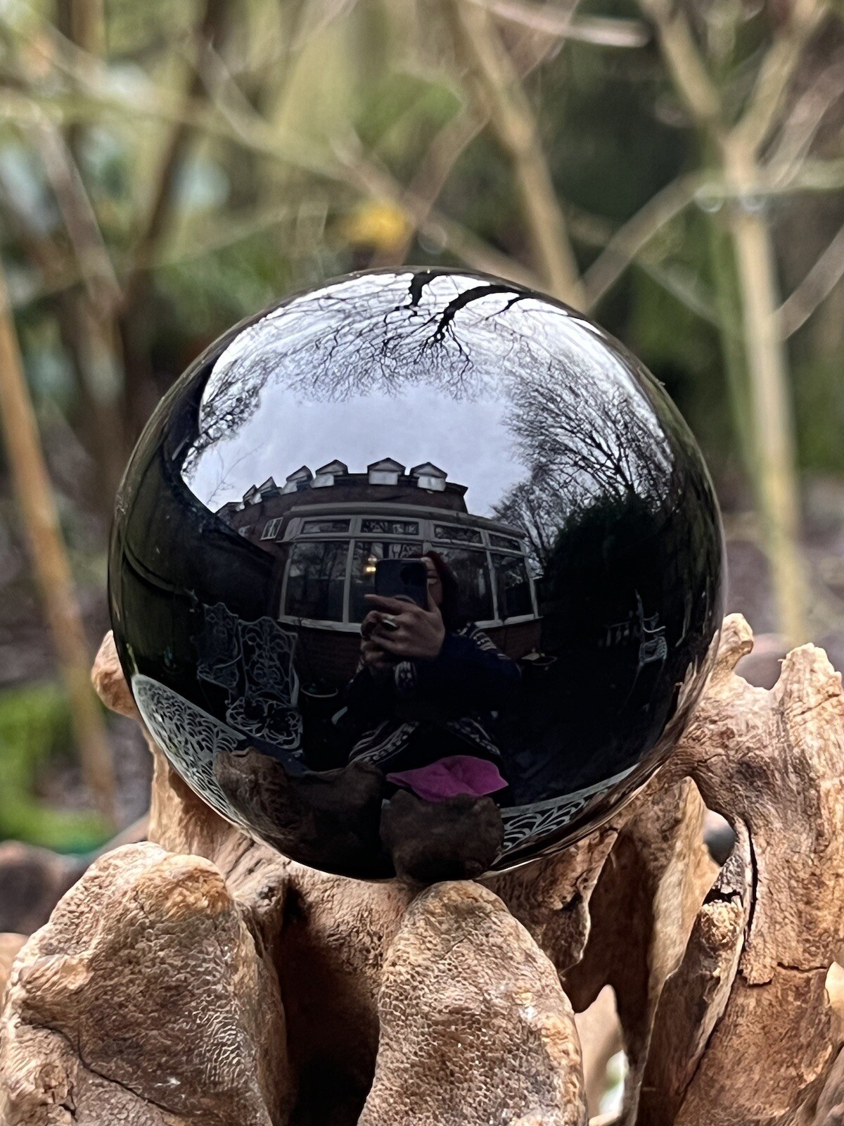 Black Obsidian Crystal Ball Large AAA+ Powerful / Creative / Protective 60mm