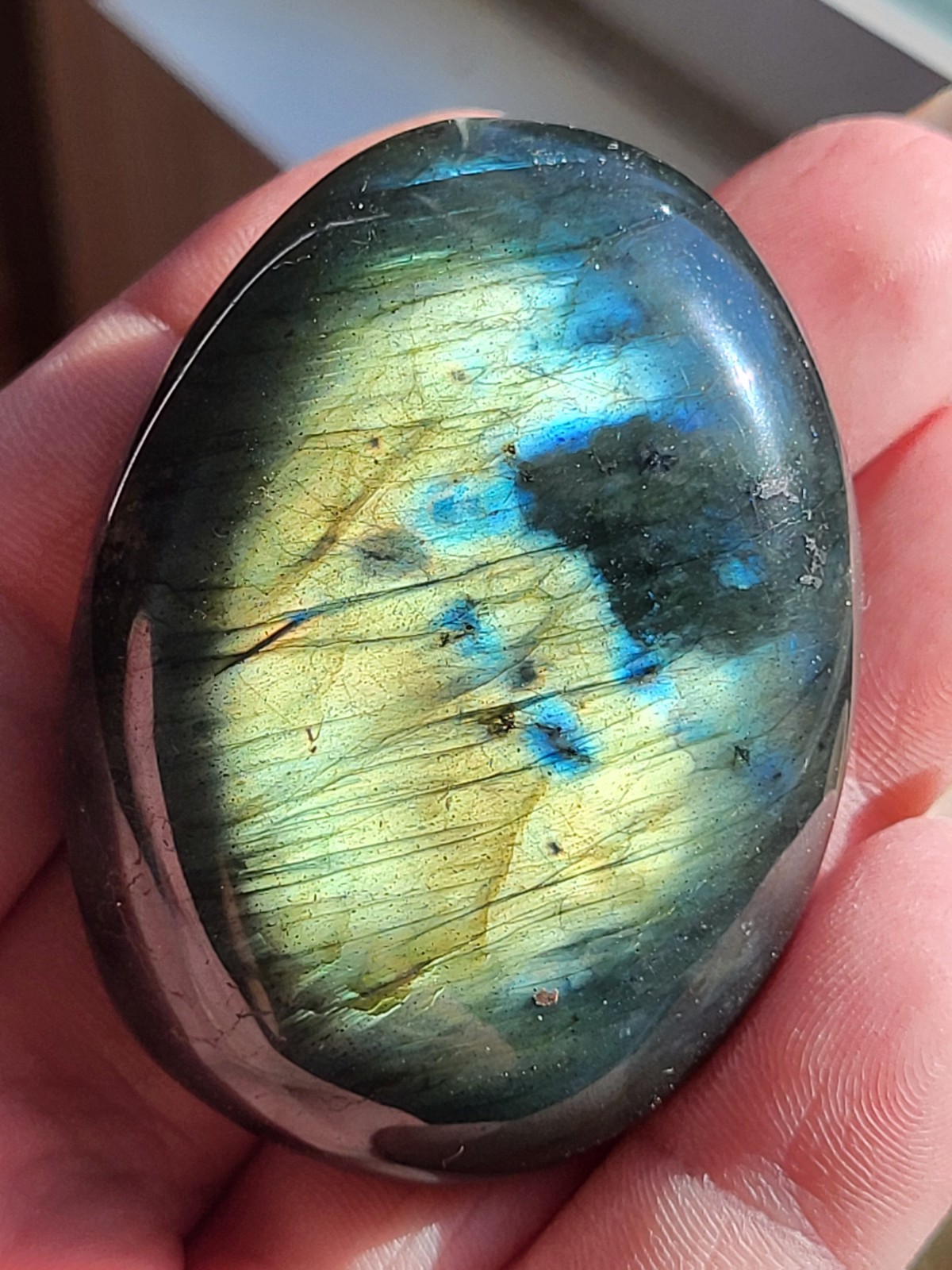 Labradorite Palm Stone