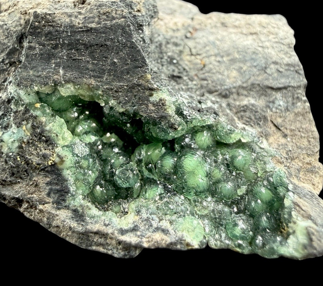Crystalline Wavellite Crystals : Lichtenberg . Ronneberg , Germany 🇩🇪