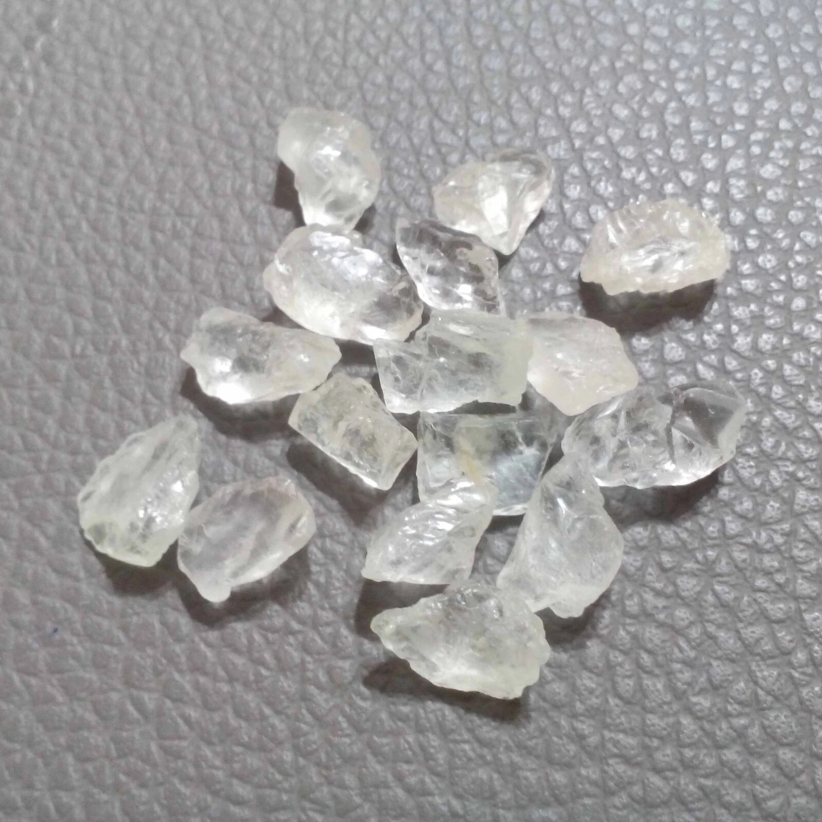 Beautful Milky White Aquamarine 16 Pcs Rough 12-15 MM Loose Gemstone For Jewelry