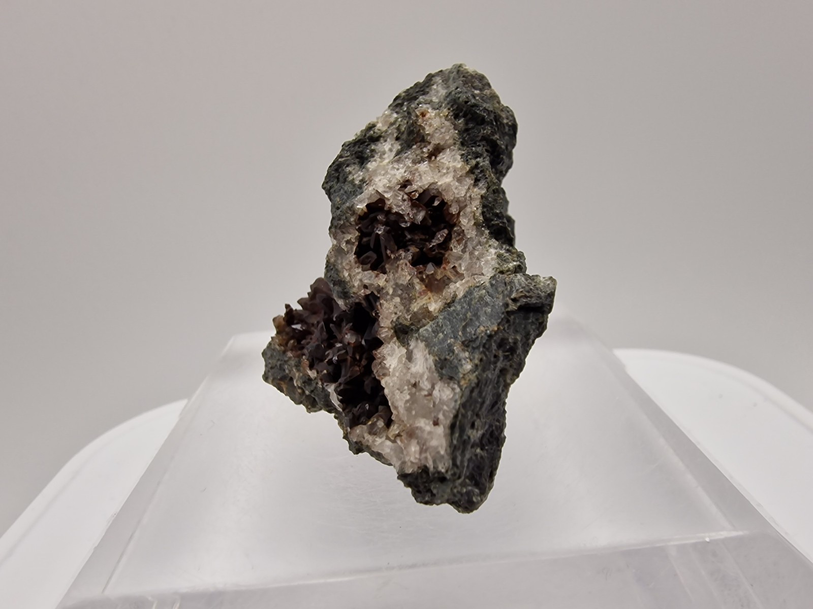 Smoky Quartz Crystals From Ställberg Mines , Strasså , Örebro län , Sweden