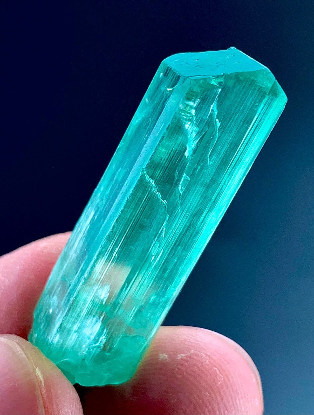 41 Carat Kunzite Crystal From Afghanistan