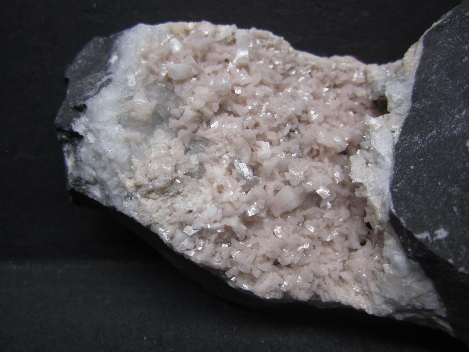 Dolomite with Calcite Crystal Cluster, Oak Hall Quarry, PA #8