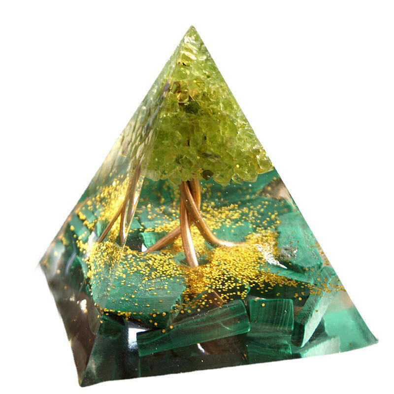 Orgone Pyramid Energy Generator Emf Protection Healing Meditation Orgonite USA