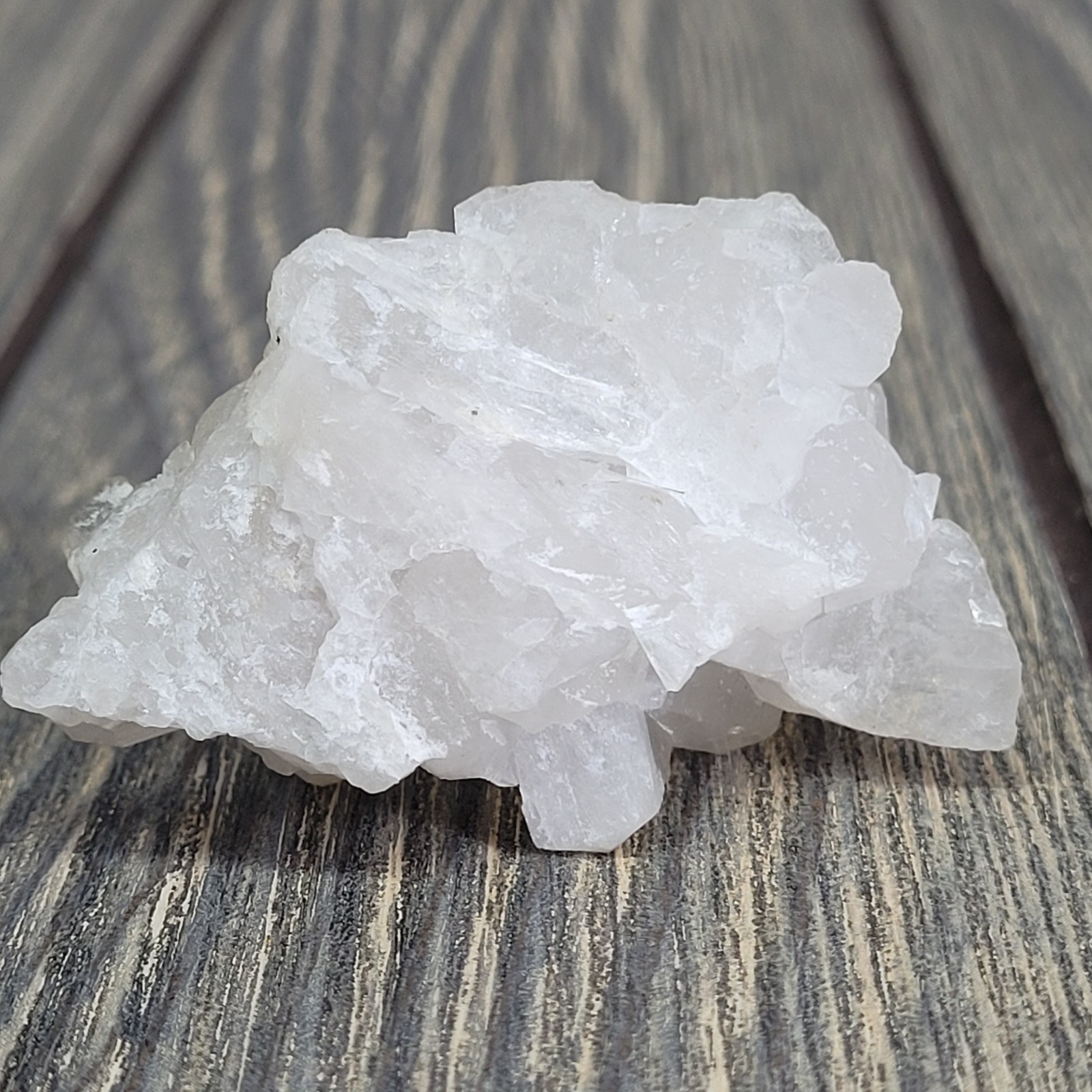 Clear Quartz AAA Grade Crystal Point Cluster 41 Gram Natural Brazil Stunning