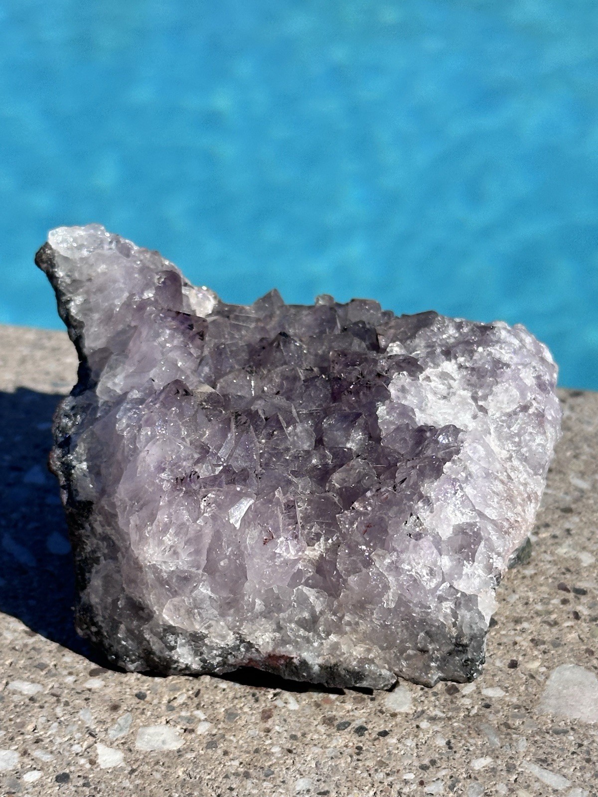 Premium Natural Amethyst Cluster 1.1 lb – Raw Quartz