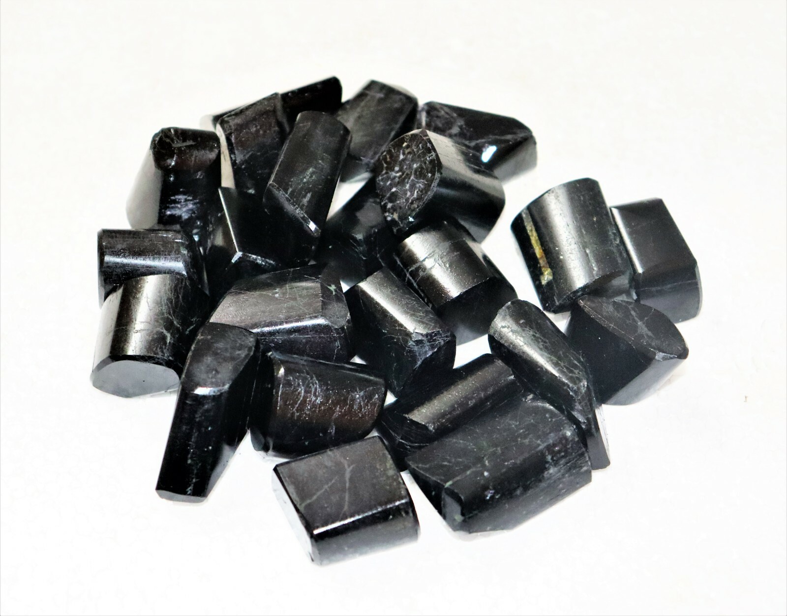 5 kg/11lb Bulk Tumbled Pebbles Stones Black Tourmaline Crystal Healing Energy