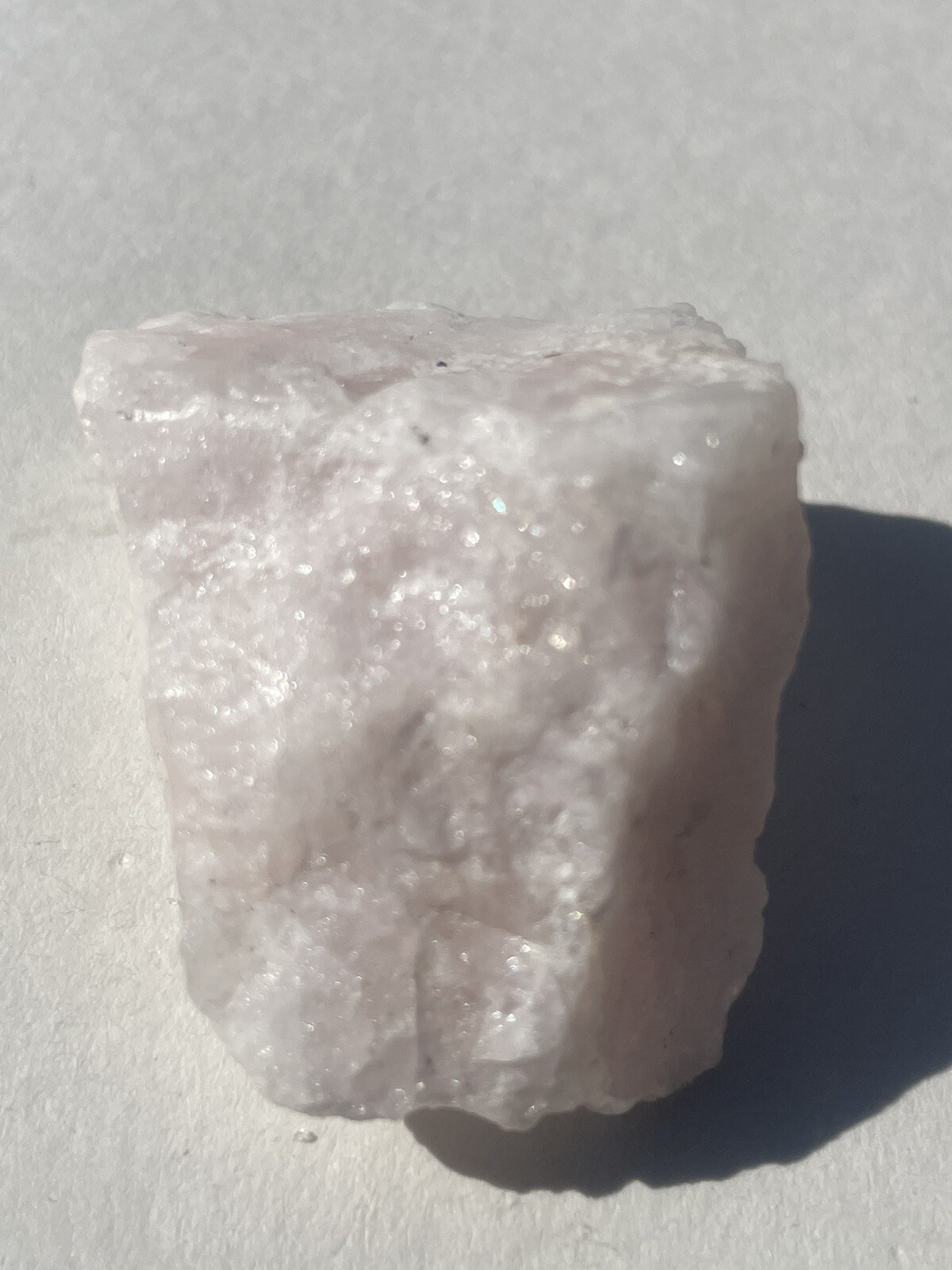 Magical , High Vibration PINK BERYLLONITE – Extremely Rare