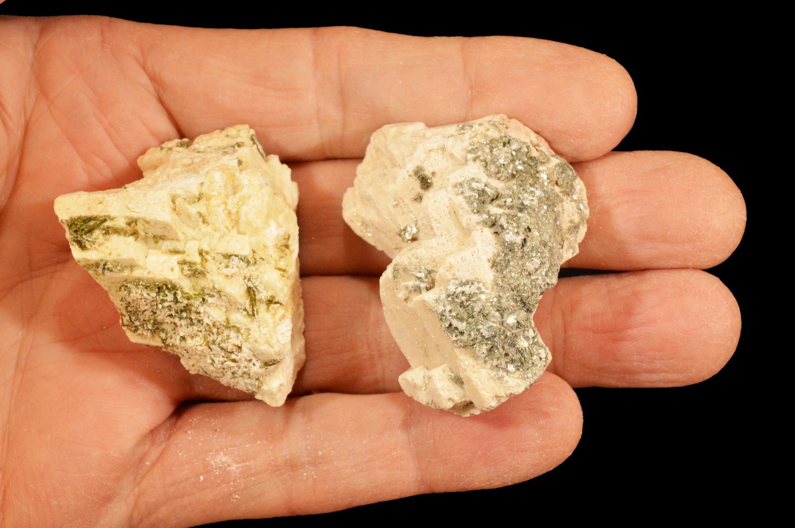 MICROCLINE Crystal 2″ 2 Pcs 3 Oz Raw Rock Mineral Specimen Crown Chakra Stone