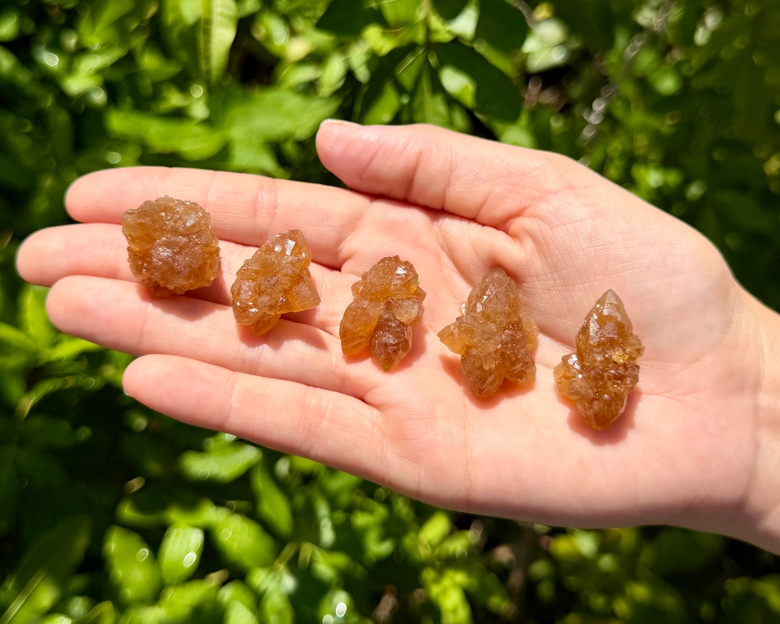 Natural Moroccan Citrine Crystal Clusters – ‘A’ Grade Raw Citrine Mineral Chunks