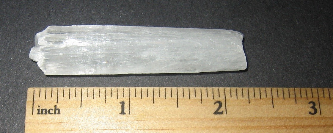 2.3″ BEAUTIFUL NATURAL ROUGH SCOLECITE CRYSTAL POINT TIP FROM INDIA ~ 9.5g *8