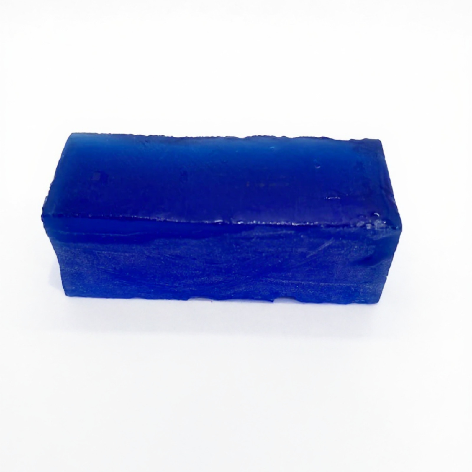 Lab-Grown Nano Blue Sapphire Stone 650CT | Synthetic Gemstone Slice for Juwellry