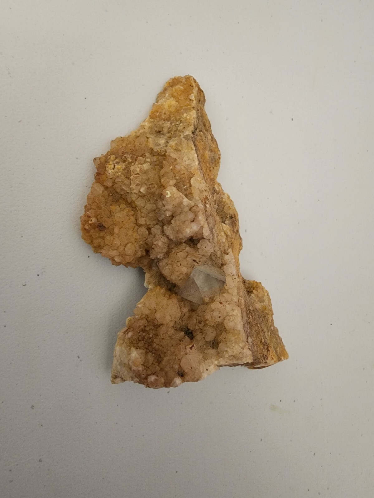Medium sized Quart Crystal Chunk with Fluorite crystal approx 4x2x1.5 inches, 3.