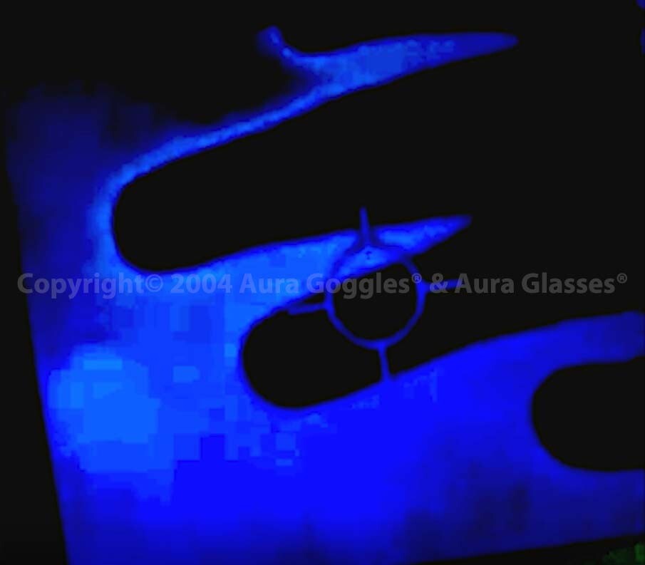 OFFICIAL DICYANIN AURA GLASSES hunting ghost tool detector emf ghosts paranormal
