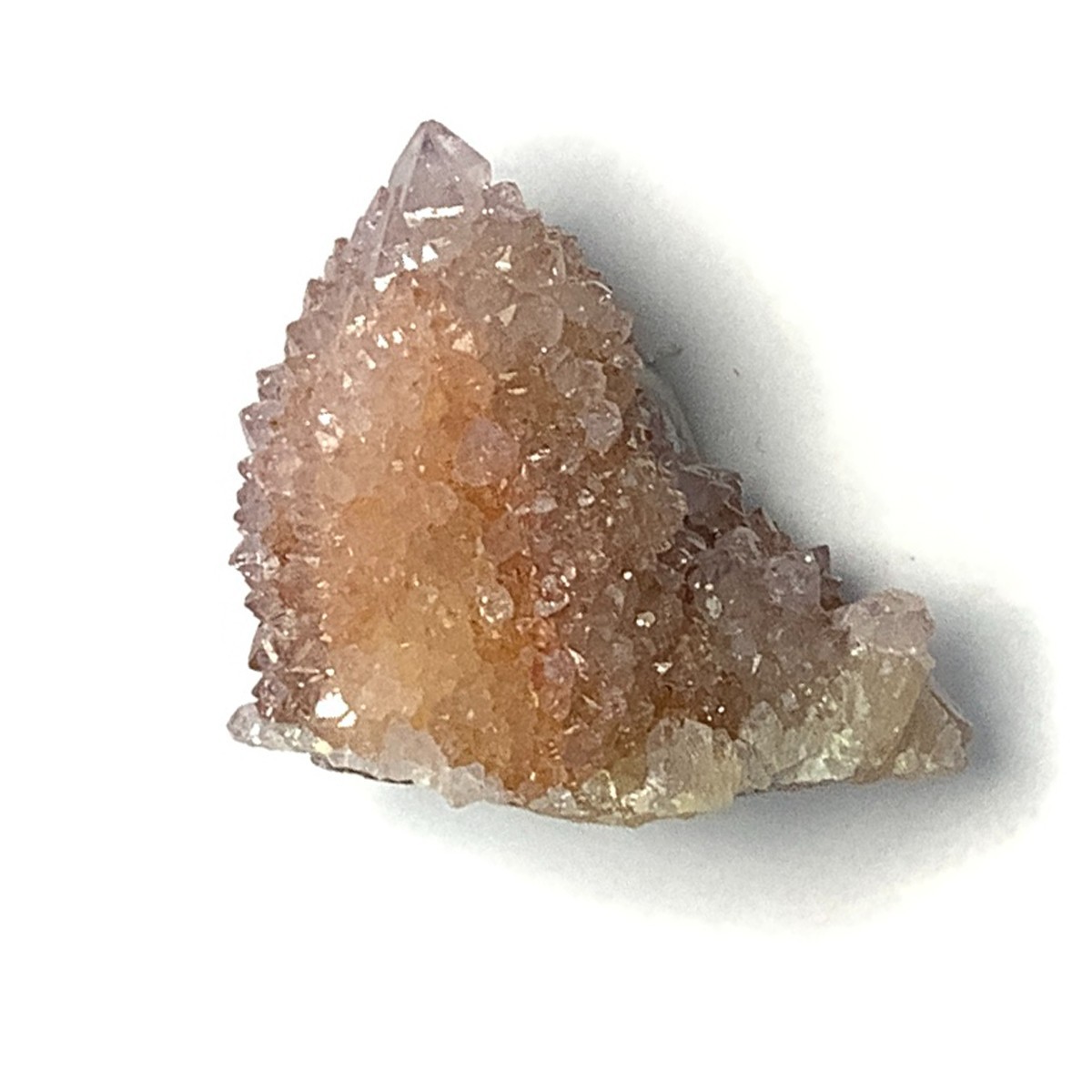 Citrine & Amethyst SPIRIT QUARTZ Cactus Crystal Small Jewelry size CC4911