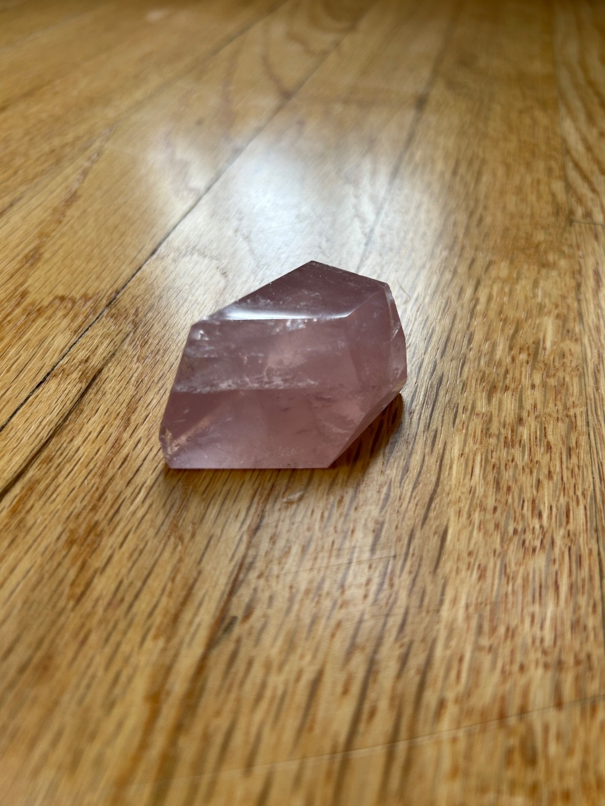 Beautiful Natural Rose Quartz Freeform 59g 1.75 inches