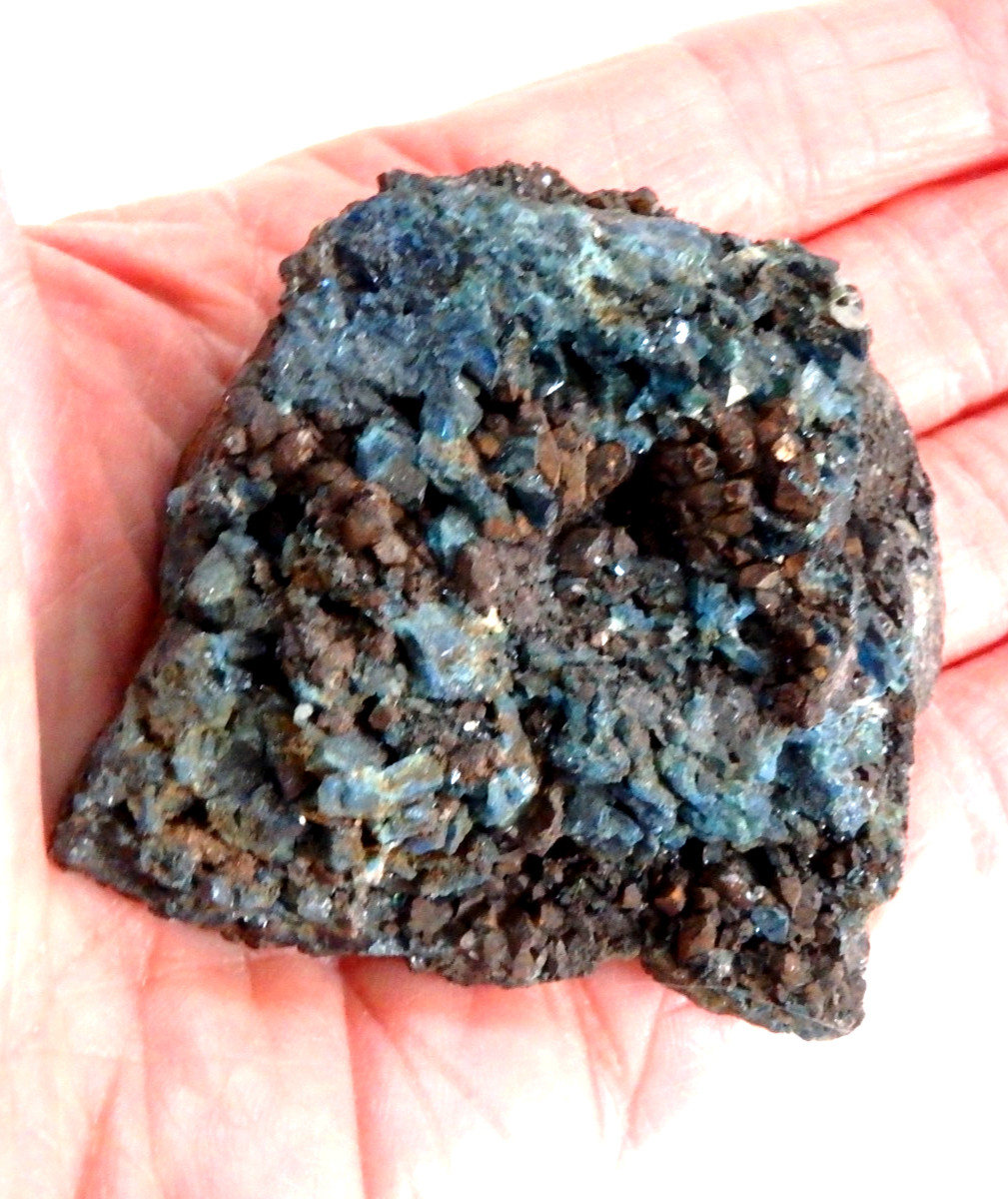 Stunning Crystal Lazulite $48 Canada 111.3 grams Mineral
