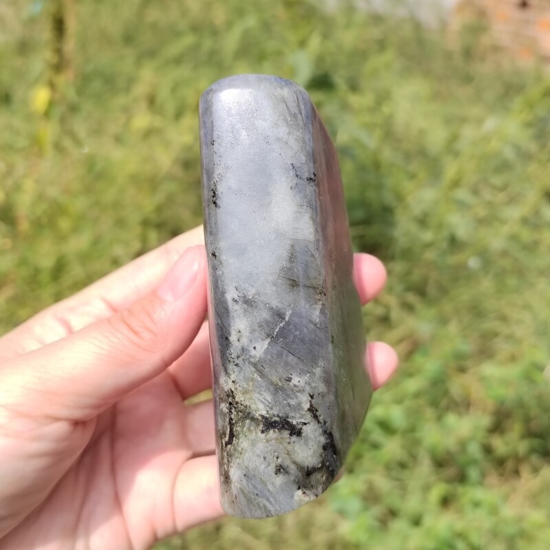 AAA+ Natural Labradorite Mineral Specimen Quartz Crystal Spectrolite Stone 280g