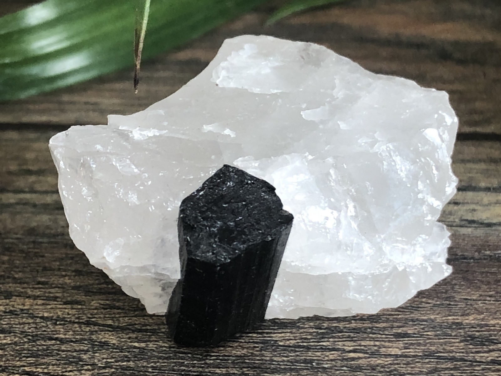 Rough Black Tourmaline Mineral Specimen Raw Gemstone Crystal Reiki Metaphysical.