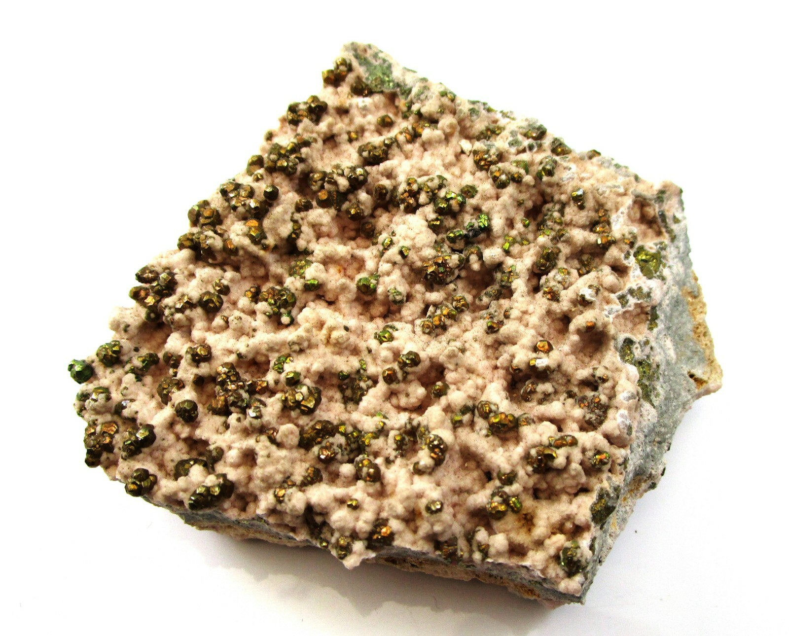 6.5 cm Rhodochrosite and Pyrite – Oppu Mine – Aomori – Japan – rare