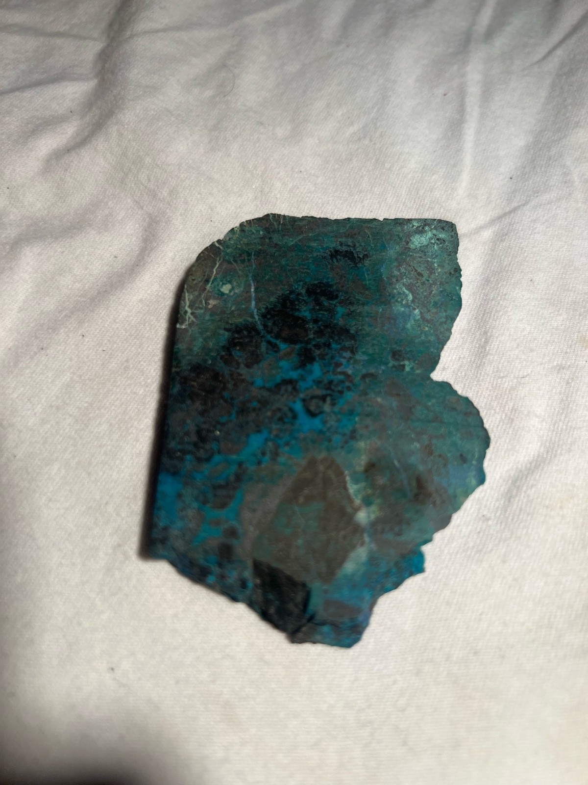 Chrysocolla Slab 79g Blue Green Copper Mineral Natural Specimen