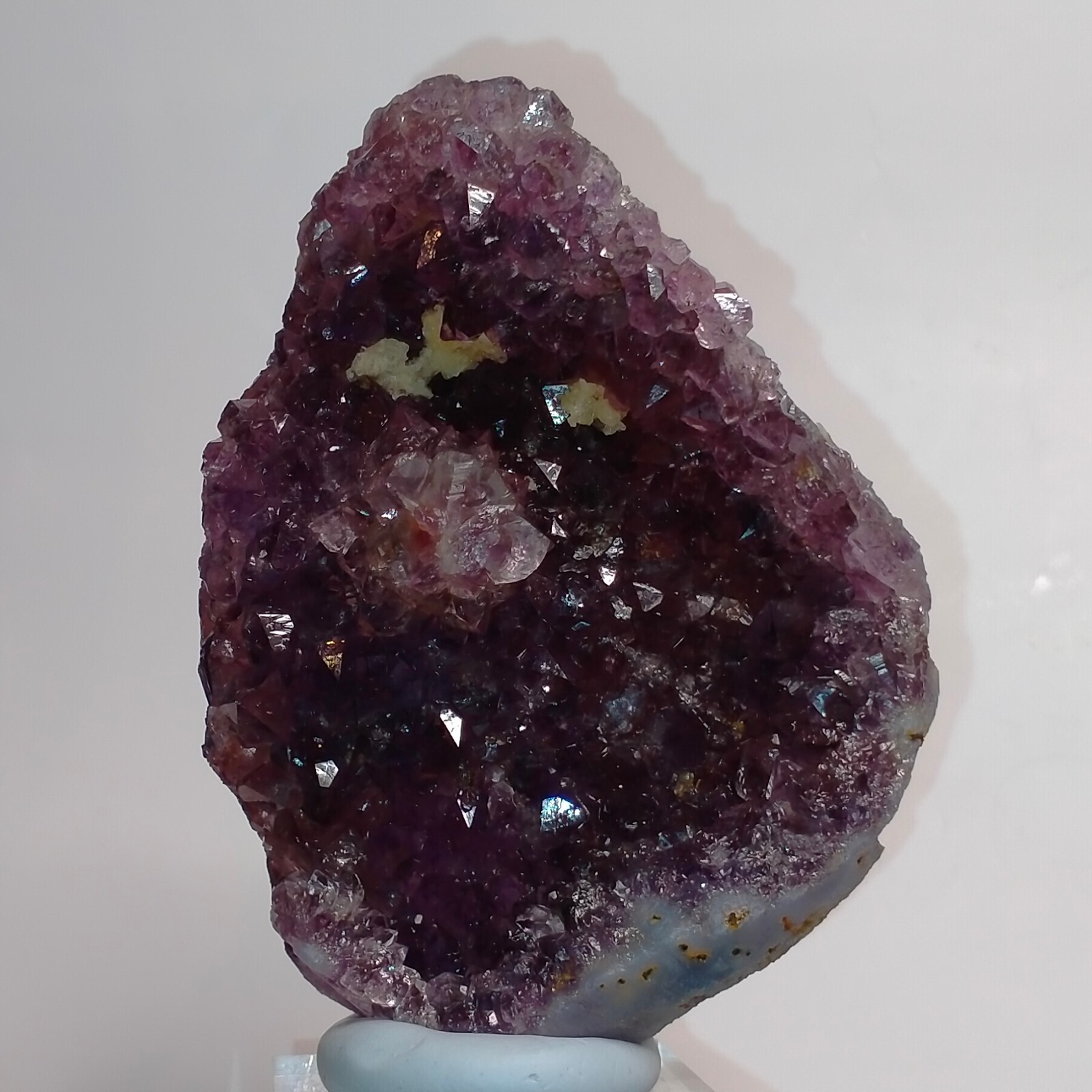 Amethyst Quartz dark purple crystal cluster natural specimen Watch Video 0.34kg