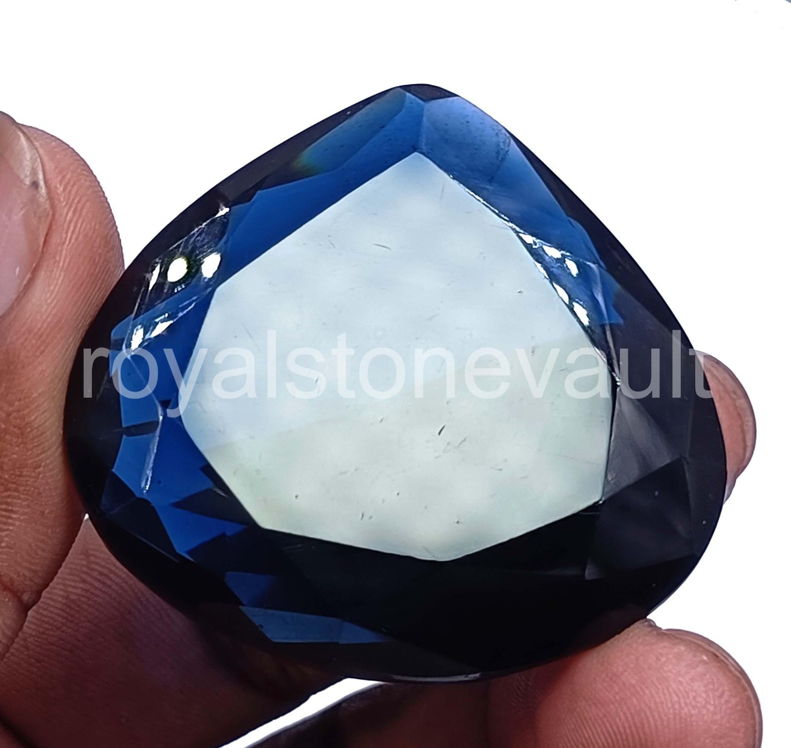 142.25 Ct Natural Blue Sapphire Pear Shape IGL Certified Loose Gemstone 5AOF