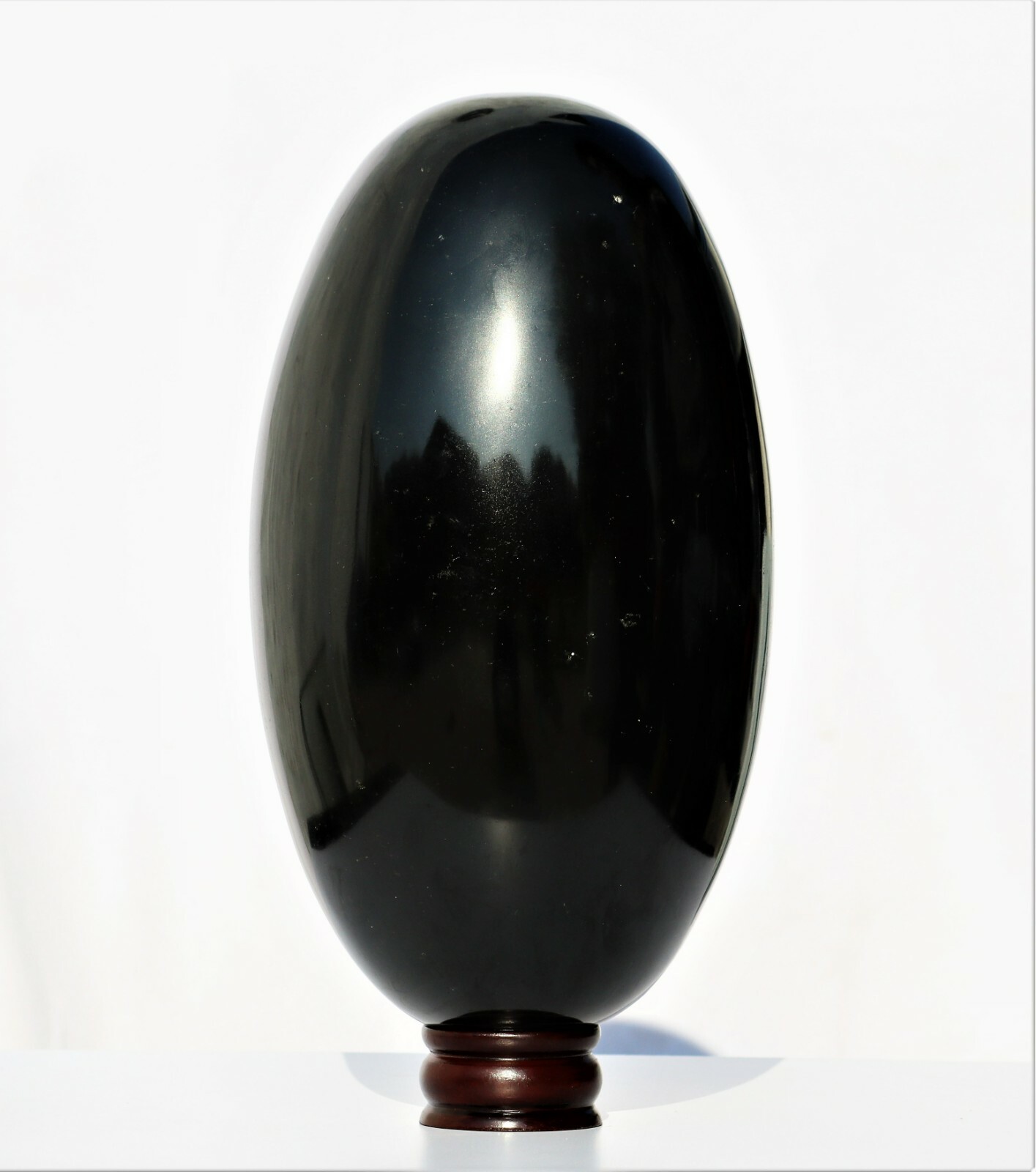 Superb Huge 12″ Black Tourmaline Crystal Quartz Healing Energy Stone Lingam