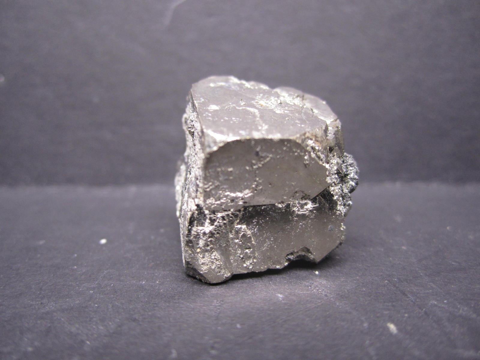 Franckeite on Pyrite, Poopo, Bolivia #1