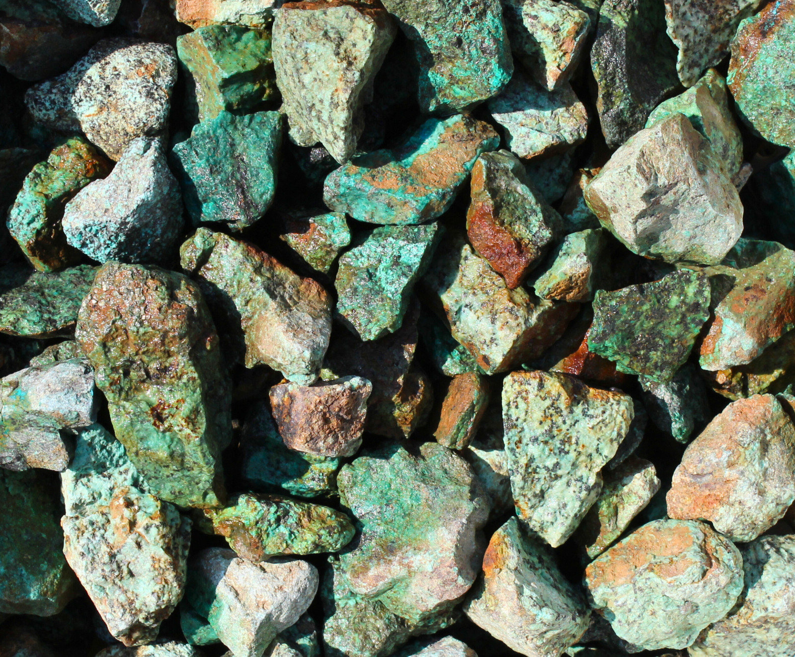 African Turquoise – Rough Rocks for Tumbling – Bulk Wholesale 1LB options