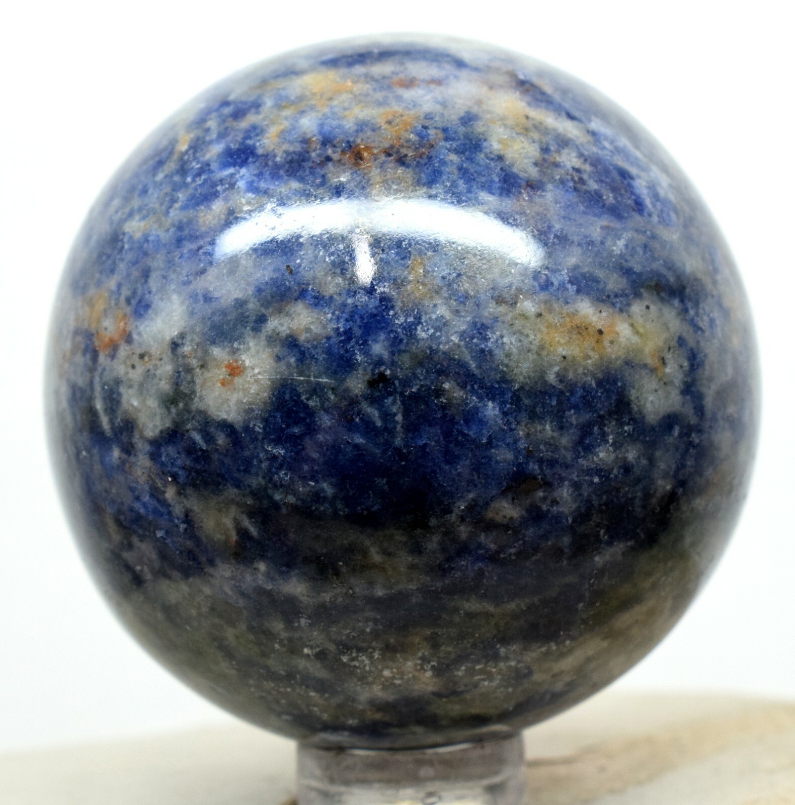 49mm Blue Sodalite Quartz Sphere Polshed Natural Gemstone Crystal Ball – Africa