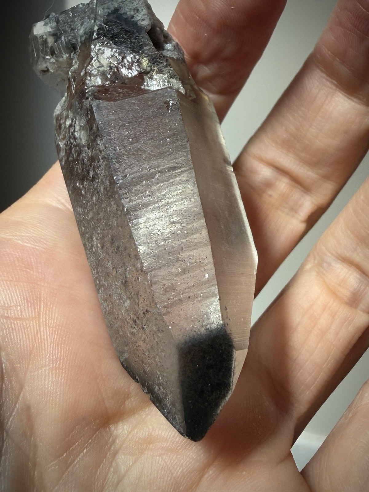 Phantom Quartz Crystal Lemurian Quartz Brazil Inclusion Quartz Phantom Inclusion